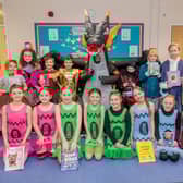 Pupils at St Michael's primary school in Louth dressed up for World Book Day.