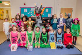 Pupils at St Michael's primary school in Louth dressed up for World Book Day.