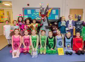 Pupils at St Michael's primary school in Louth dressed up for World Book Day.