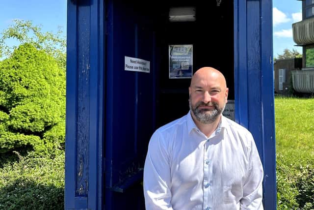 Lincolnshire PCC Marc Jones. Photo: Ellis Karran/LDRS