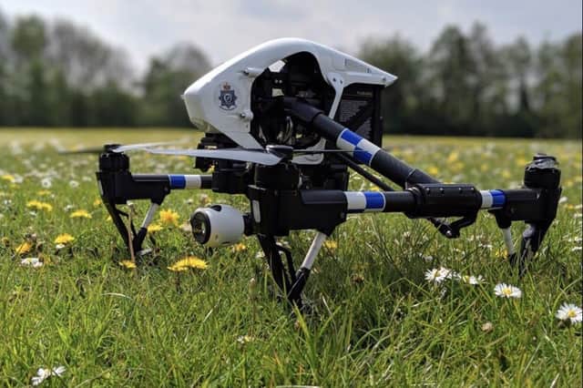 A Lincolnshire Police drone.