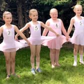 Dance 10's Pre Primary Ballet exam students.