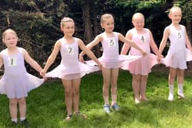 Dance 10's Pre Primary Ballet exam students.