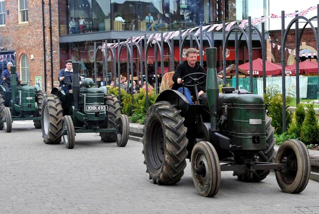 The tractor event returns to Marshall’s Yard this Father’s Day