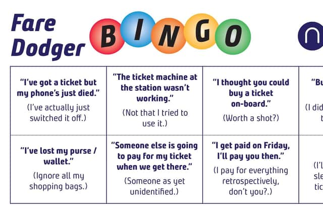 Play along on your next train journey