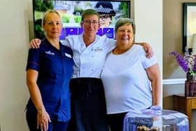 Zoe Postgate, (middle) looks forward to meeting the local community