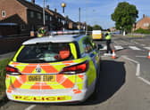 Police at the scene of a stabbing at Welland Road just a few days ago.