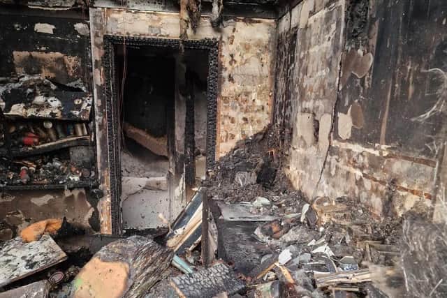 Sadly they family have been unable to save anything.