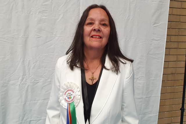 New councillor for the Lincolnshire Independents in Sleaford, Ann Mear.