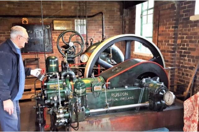 The 1940 Lincoln built Ruston and Hornsby oil powering the 24inch Gwynnes’ centrifugal pump at Dogdyke Pumping Station.