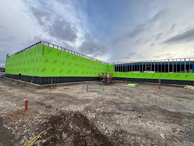 The Boston CDC project got underway in March, focusing initially on the demolition of the old Boston United stadium.