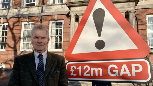 Leader of Lincolnshire County Council Martin Hill has been campaigning for a fairer funding settlement for the county.