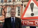 Leader of Lincolnshire County Council Martin Hill has been campaigning for a fairer funding settlement for the county.