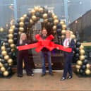 Michelle Sargeson, David Muscroft and Melissa Cutforth, assistant centre manager at Marshall's Yard