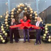 Michelle Sargeson, David Muscroft and Melissa Cutforth, assistant centre manager at Marshall's Yard