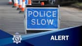 Drivers are advised to avoid the area while emergency services are on the scene of the multi-vehicle crash. Photo: Lincs Police