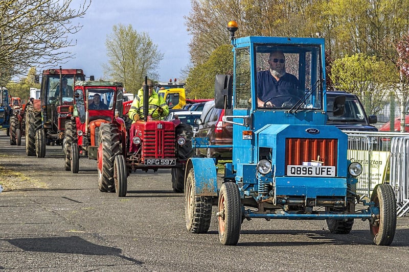 Carrington Rally’s annual road run heading out from the Lincolnshire Aviation Heritage Centre, in East Kirkby. The procession took part in a large part of the Lincolnshire Wolds, stopping at Tetford Lakeland before returning to East Kirkby.
