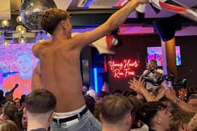 The moment England gor through to the Euro 24 final as watched at the Three Moneys in Skegness.