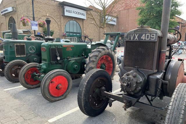 The vehicles span nearly 200 years of history