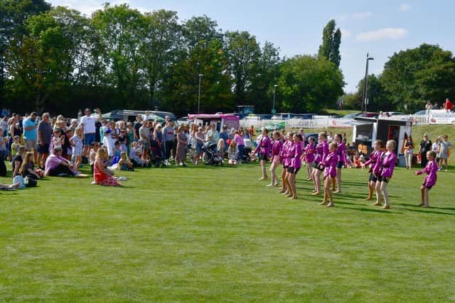Dance performance at Lily's Rainbow Fund family fun day.
