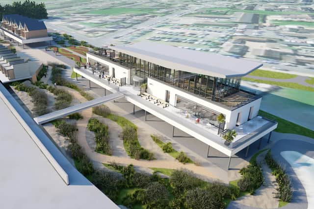 Sutton on Sea's proposed Colonnade and Pleasure Gardens.