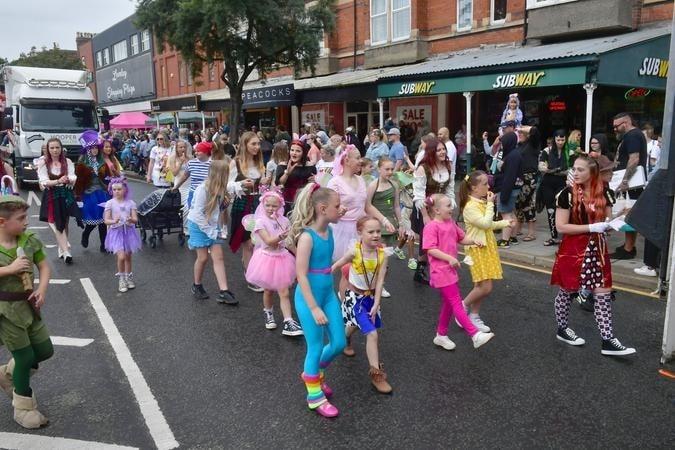 It was a change for the children to dress up as their favourite characters.