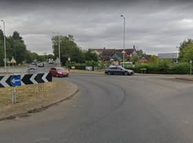 Marsh Lane roundabout on the A16 at Boston. Image: Google.