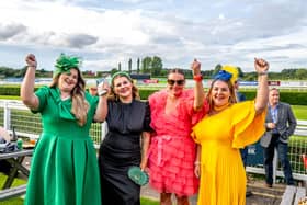 Fantastic fashion and colourful outfits were in abundance at the Ladies Day meeting.