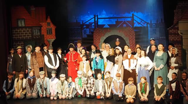 The cast of Oliver!