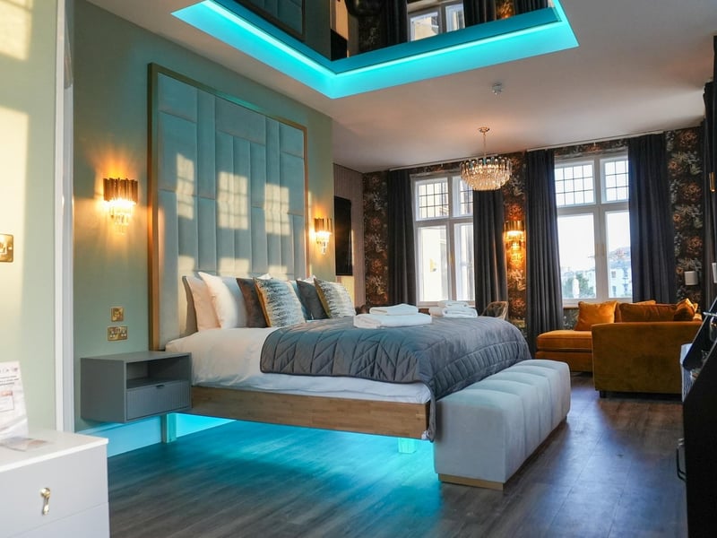 One of the bedroom suites