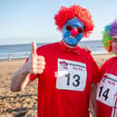 Addy and Joanne Stafford ready for Mablethorpe New Year's Big Dip. Photos: John Aron Photography