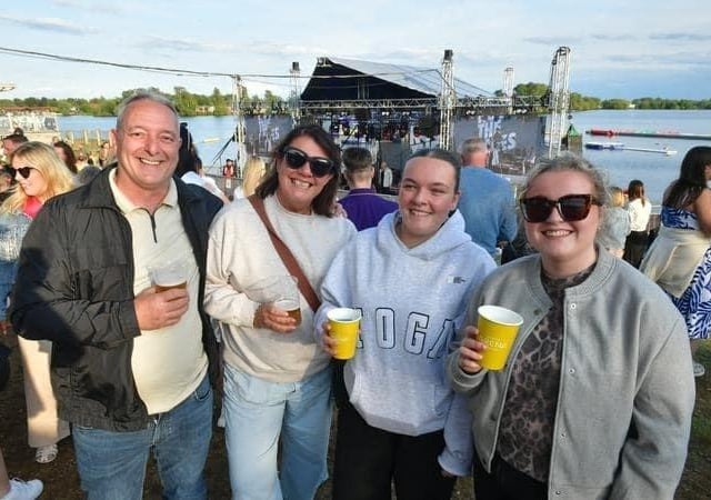 Nick Handleys, Becky Handleys, Lucy Handleys and Sadie Jackson.