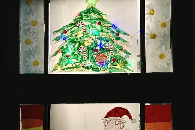 Stick Man meets Father Christmas at 11 Mill Lane.