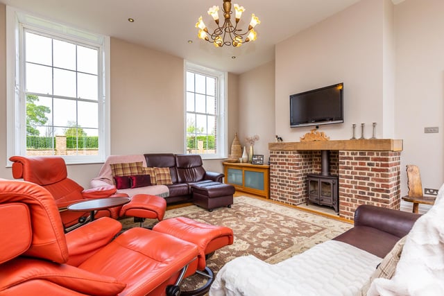 A Carriage House reception room.