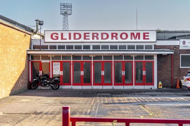The networking event is taking place at the Gliderdrome in Boston.