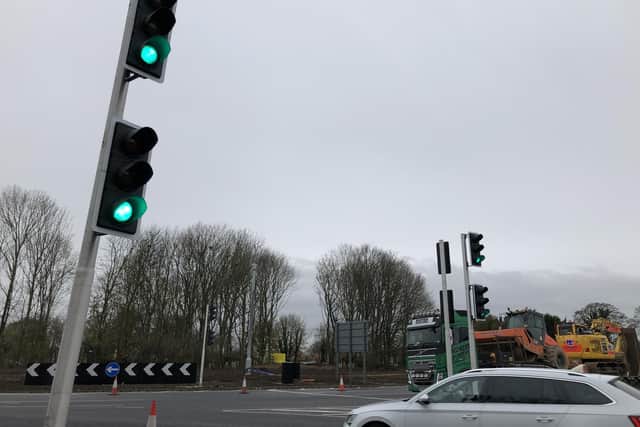 There has been a serious collision near Holdingham Roundabout.