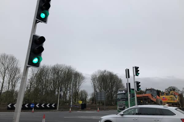 There has been a serious collision near Holdingham Roundabout.