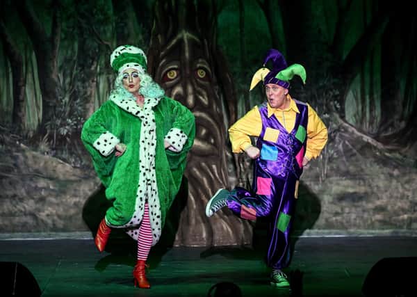 Nurse Loosie Laxative (Ian Norton) and Magic Muddles (Martin Daniels) bring the big laughs