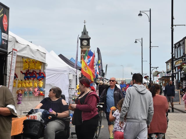 Shoppers were keen to explore the variety of items on sale.