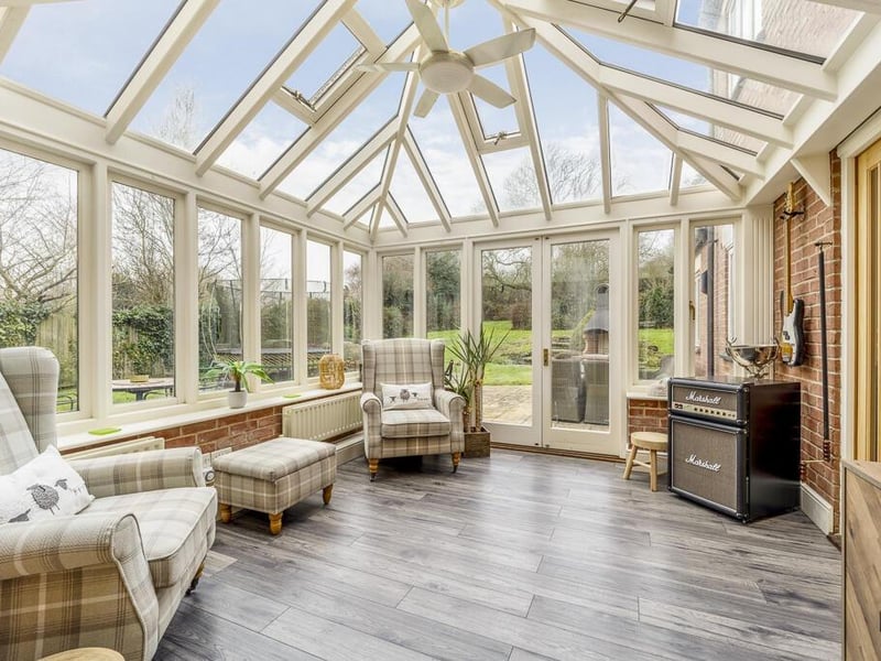 The conservatory.
