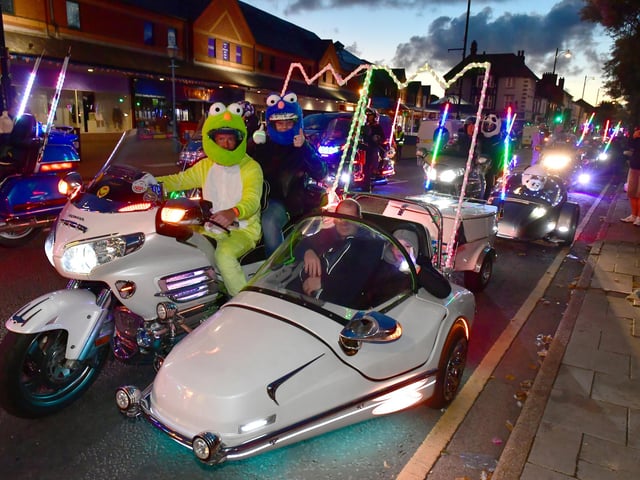 Skegness Light Parade.