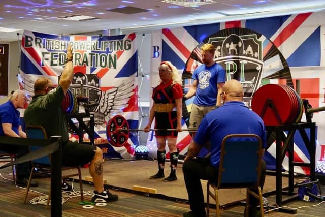 Nicola Elding on her way to winning the British Championship.