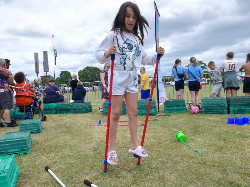 Darcy O'Hara, eight, of Horncastle.