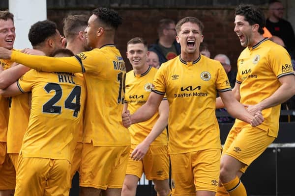 Boston United ended the season in sixth place. Pic: Lee Keuneke.