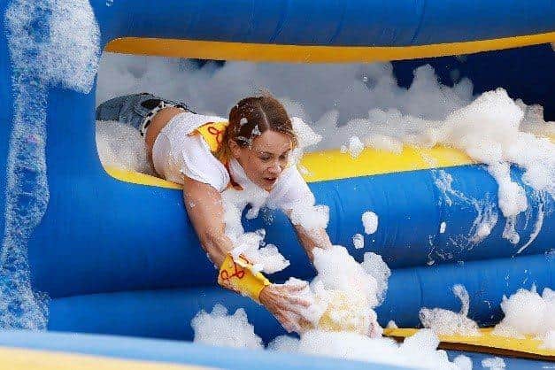 Obstacle course.