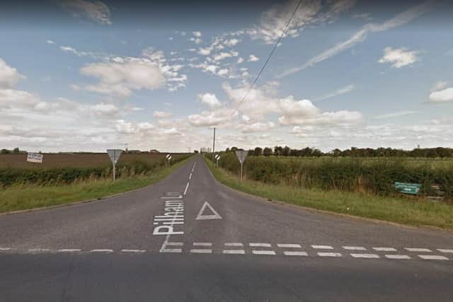 The crash happned on Pilham Lane, between Pilham and Corringham