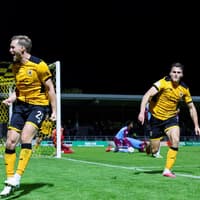 Win is weight off shoulders admits Boston United two-goal hero Cursons