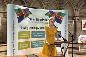Dame Andrea Jenkyns has been sworn in as the first ever mayor of Greater Lincolnshire. Photo: James Turner