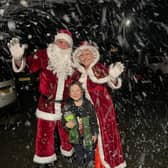 The Freemasons' donation helped make Christmas special for those supported by bereavement charity