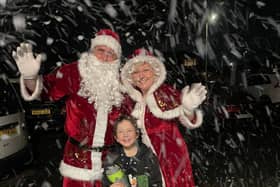 The Freemasons' donation helped make Christmas special for those supported by bereavement charity
